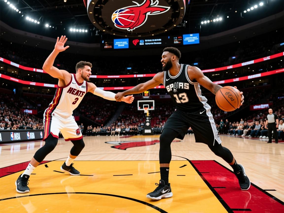 热火队战胜马刺,取得三连胜 第3张