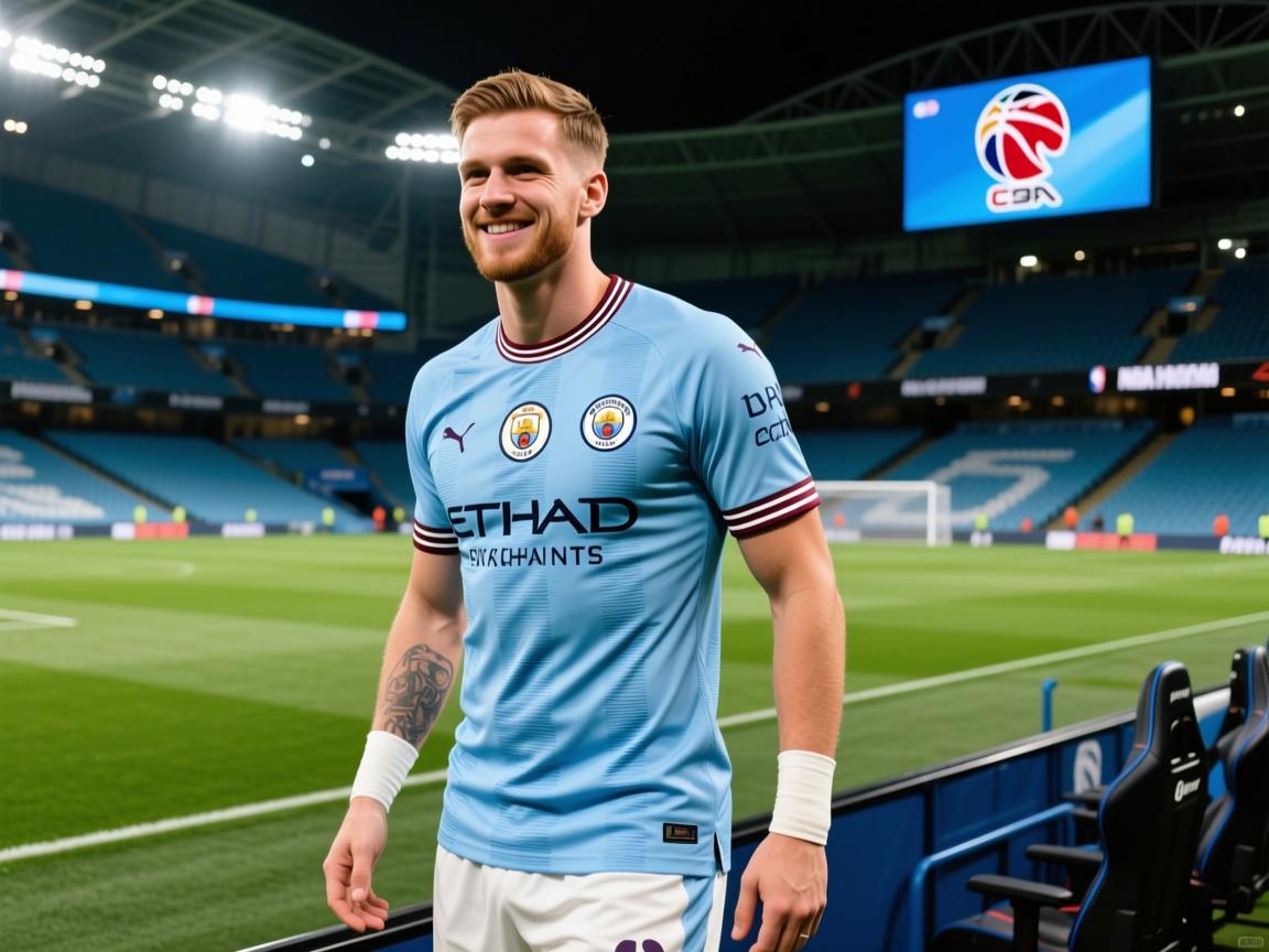 包含全攻全守!曼城中锋不进球仍配得上高分责任心满满难怪能当队长的词条 第3张