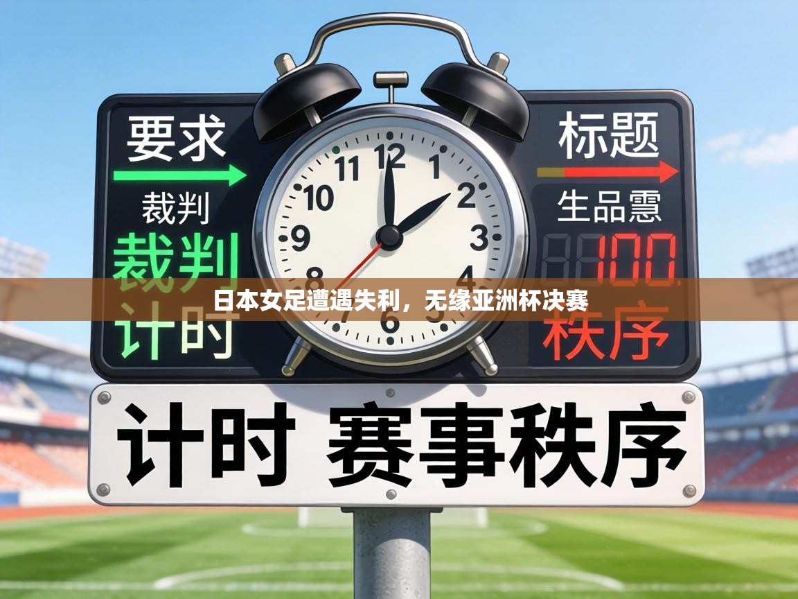 日本女足遭遇失利，无缘亚洲杯决赛  第2张