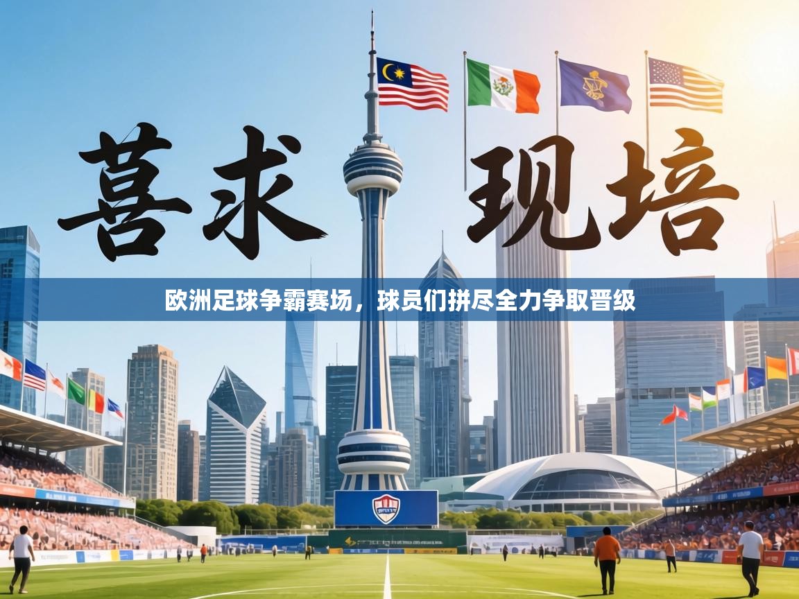 欧洲足球争霸赛场，球员们拼尽全力争取晋级  第1张